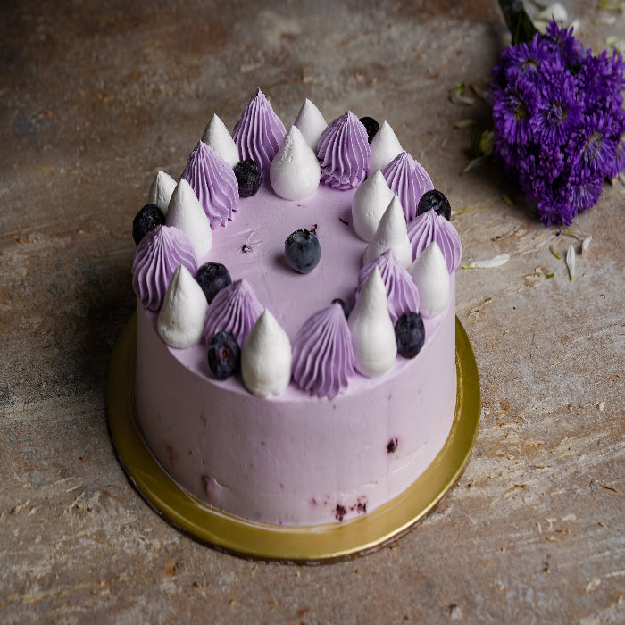 Blueberry White Chocolate Cake