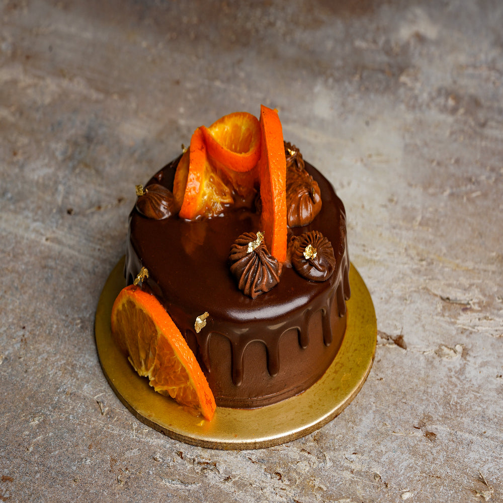 Dark Chocolate & Orange Cake