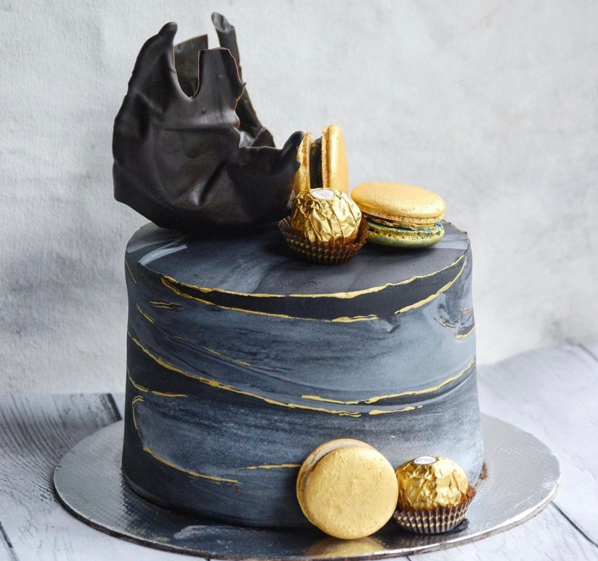 Marbled Chocolate Cake