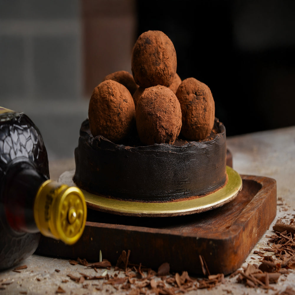 Old Monk Rum Cake