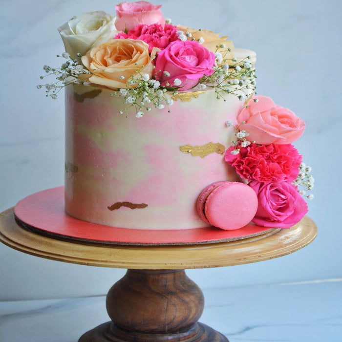 Rose Pistachio Cake