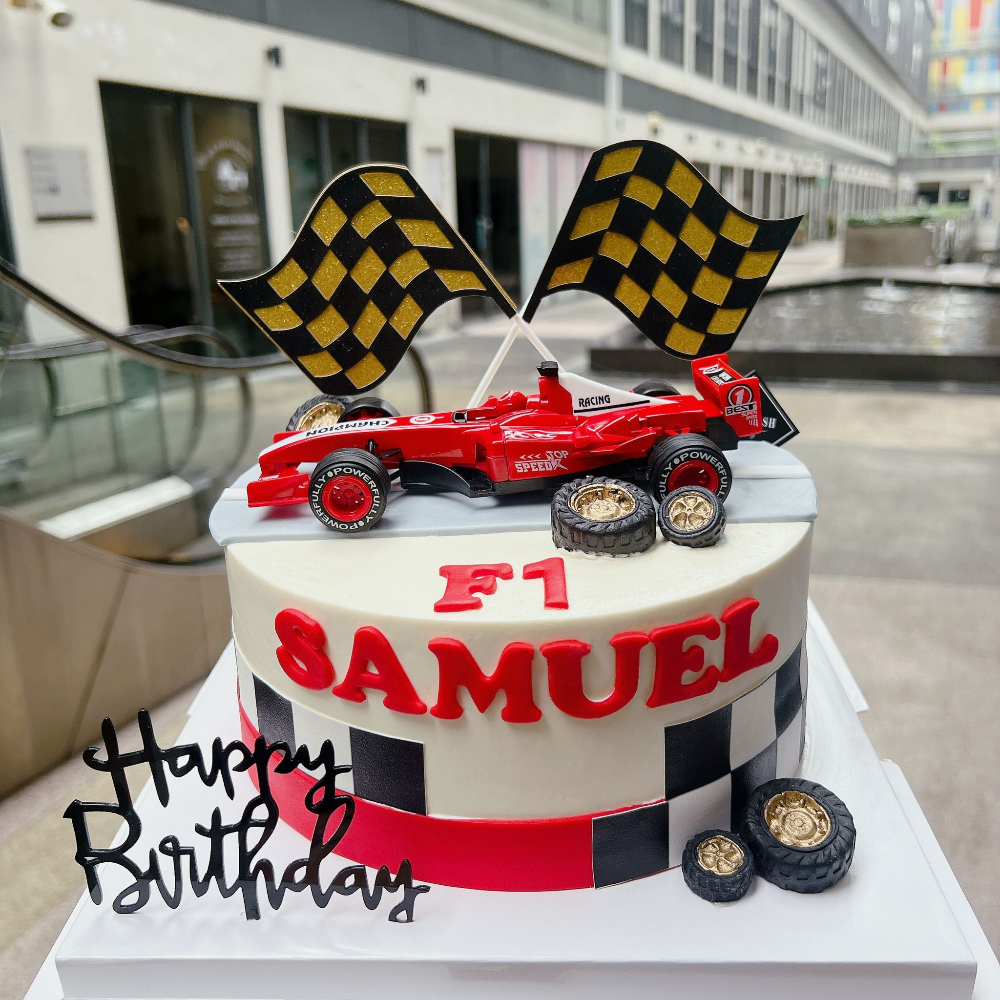 Racing Car Cake