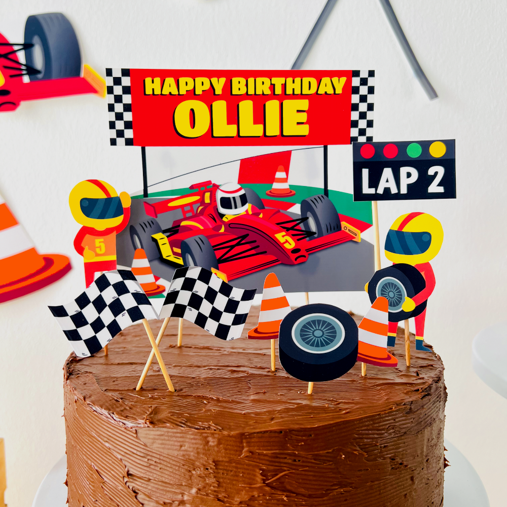 Racing Car Cake