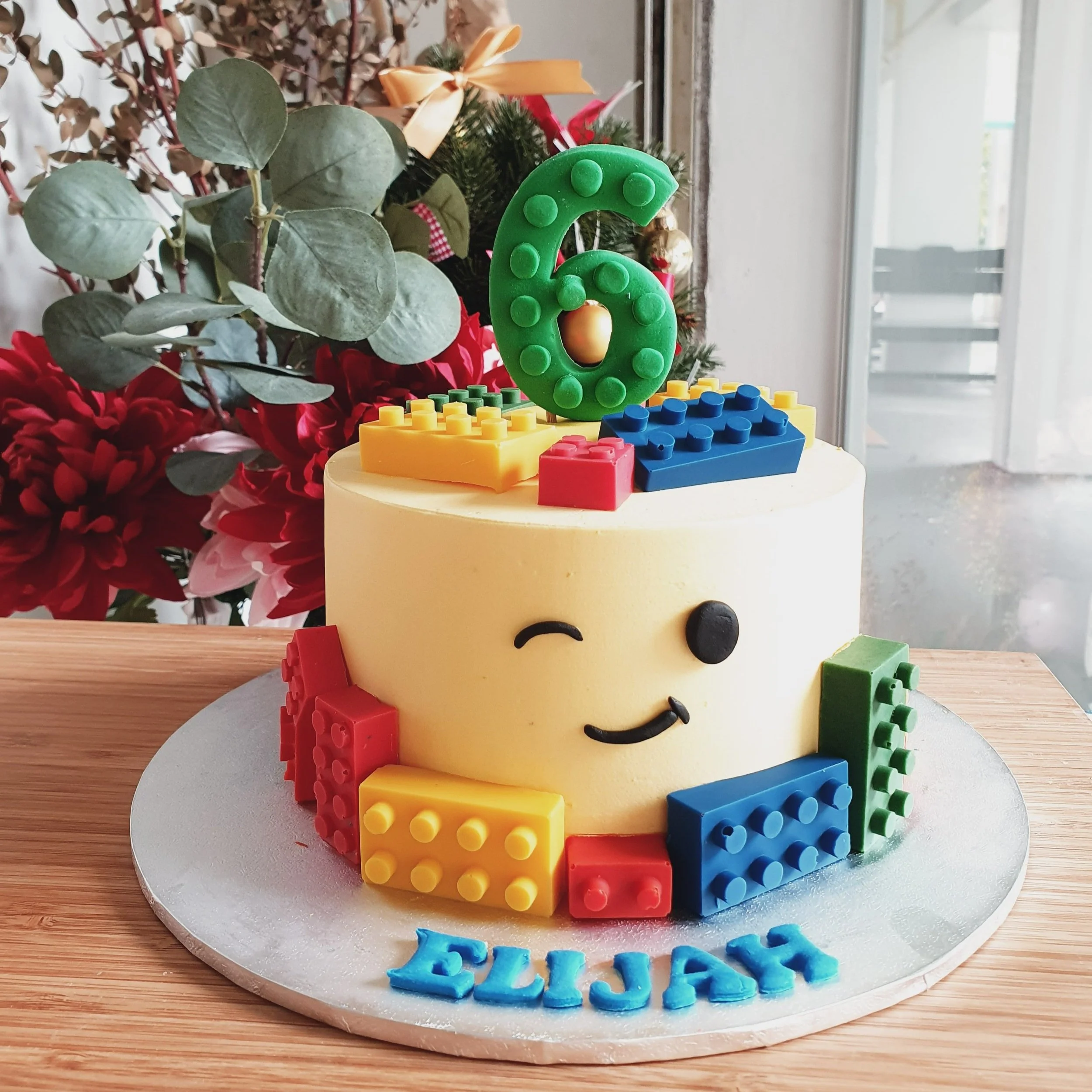 Toy Blocks Cake