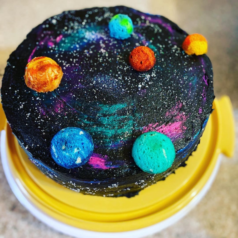 Space Galaxy Cake
